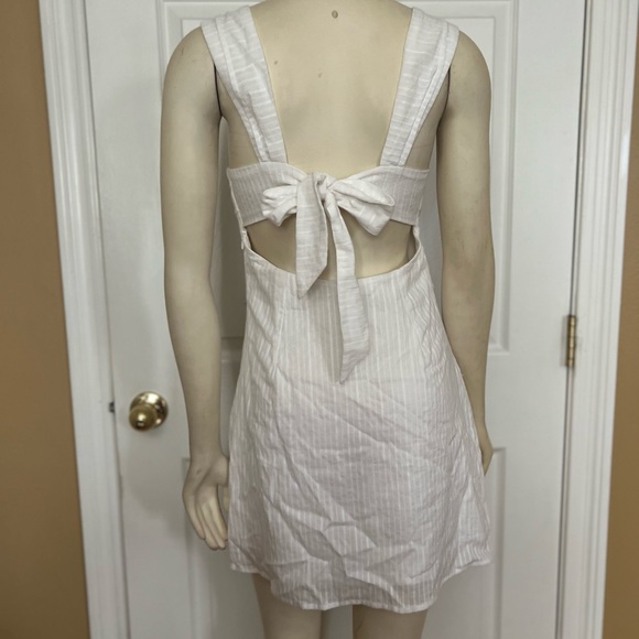 Princess Polly Anyone But You Mini Dress White - Picture 10 of 12